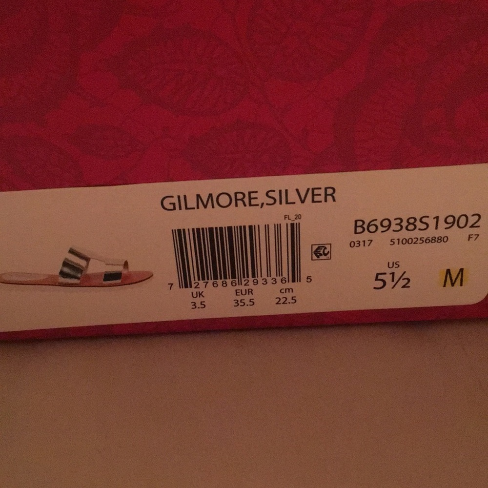 New in Box! Silver sandals - Picture 2 of 2